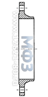 Фланец воротниковый (Weld-neck flange) EN 1092-1 type 11